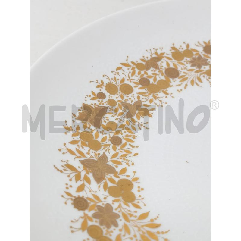 PIATTO ROSENTHAL STUDIO LINIE FIORI ORO | Mercatino dell'Usato Roma re di roma 2