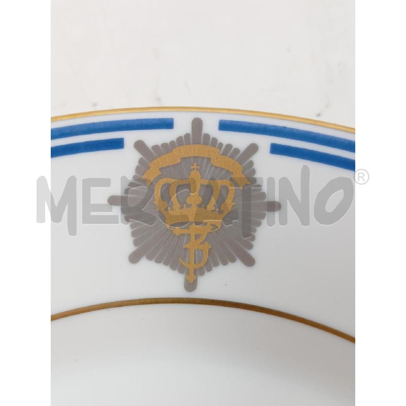 PIATTO ROYAL COPENHAGEN ROYAL GUARD UNIFORM BORDO BLU DORATO  | Mercatino dell'Usato Roma re di roma 3