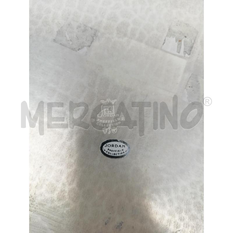 PIATTO SHEFFIELD JORDAN SAGOMATO PITONATO  | Mercatino dell'Usato Roma re di roma 5