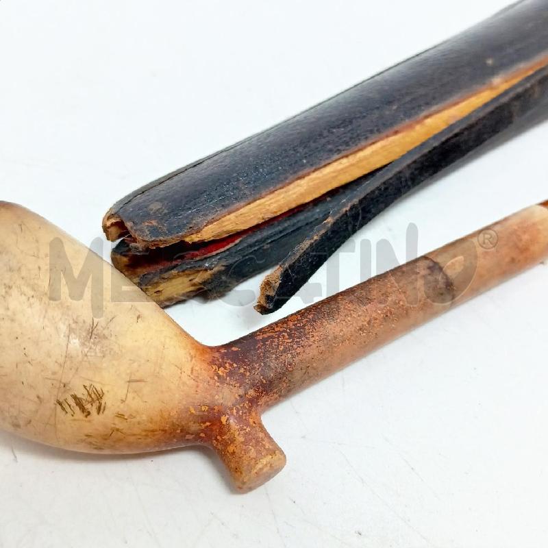 PIPA LEGNO CHIARO CUSTODIA PELLE  | Mercatino dell'Usato Roma re di roma 5