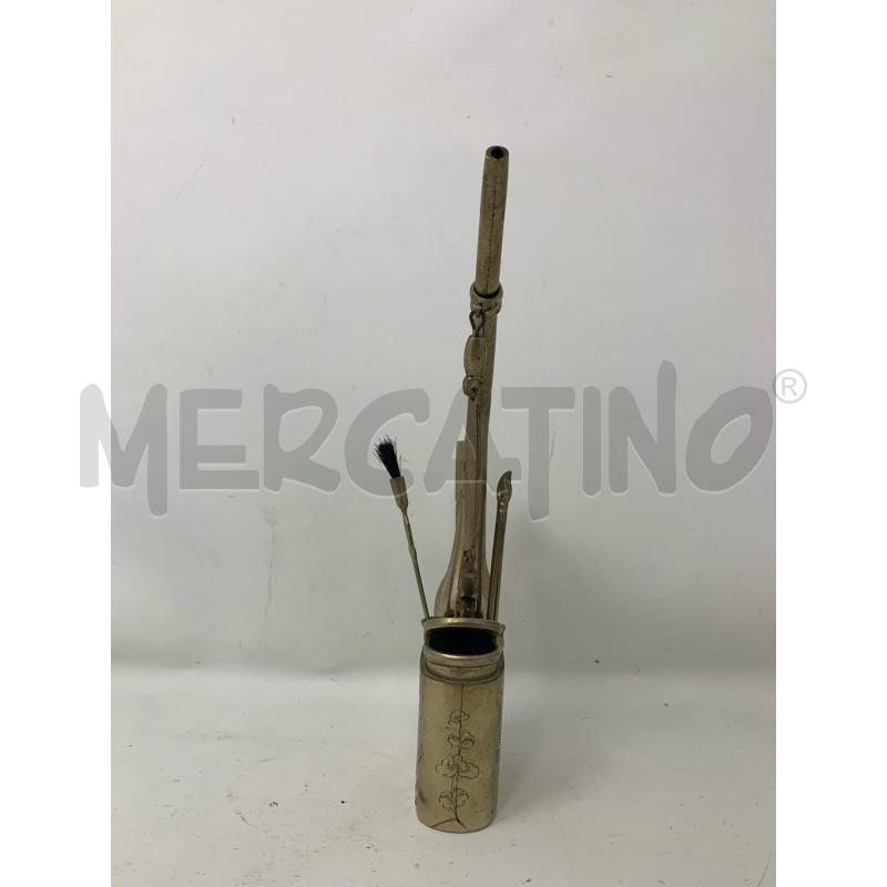 PIPA PER OPPIO CINESE METALLO ACCESSORI  | Mercatino dell'Usato Roma re di roma 3