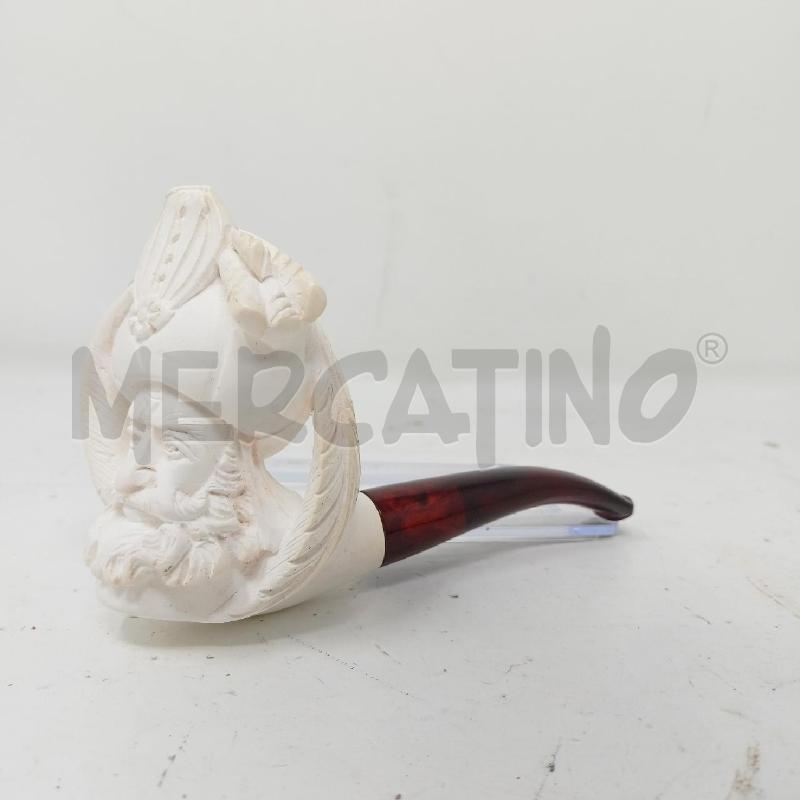 PIPA TESTA SULTANO BIANCA BOCCHINO EFFETTO FUME AMBRA  | Mercatino dell'Usato Roma re di roma 2