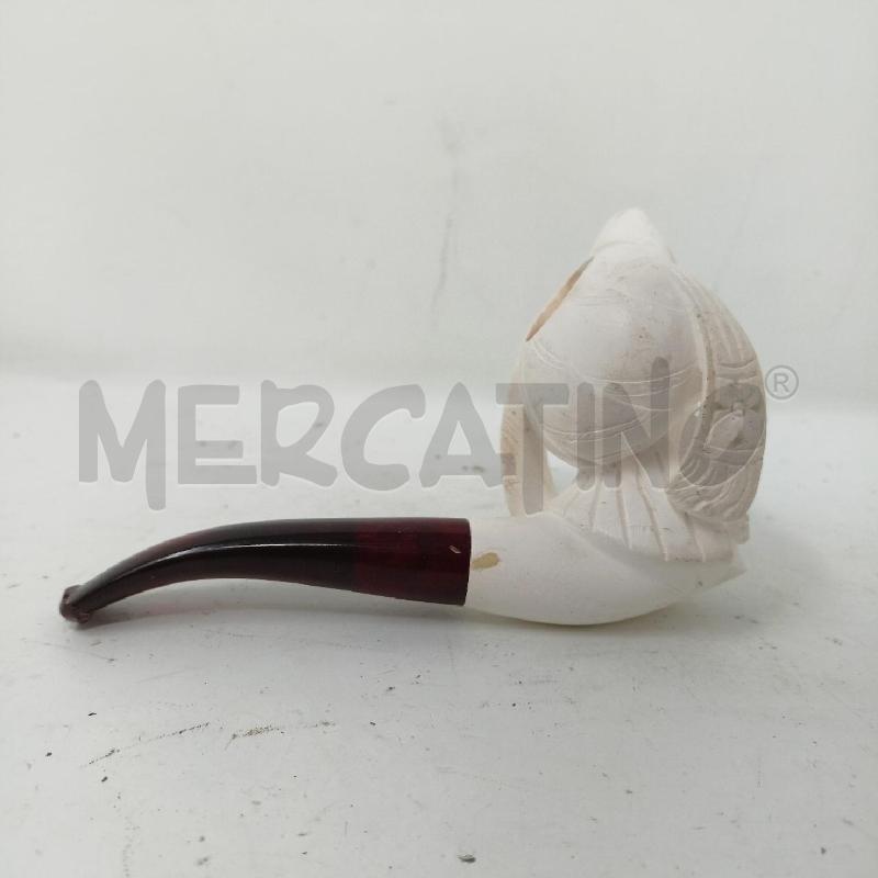 PIPA TESTA SULTANO BIANCA BOCCHINO EFFETTO FUME AMBRA  | Mercatino dell'Usato Roma re di roma 3