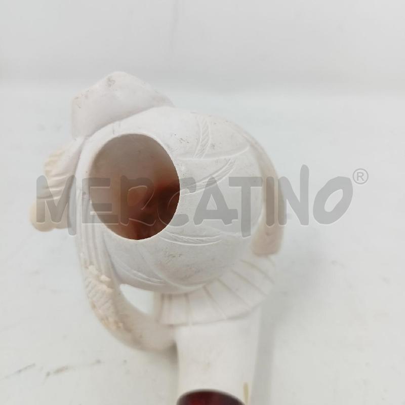 PIPA TESTA SULTANO BIANCA BOCCHINO EFFETTO FUME AMBRA  | Mercatino dell'Usato Roma re di roma 4