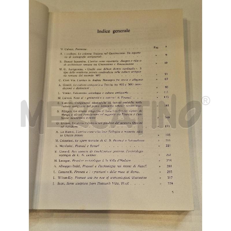 PIRANESI E LA CULTURA ANTIQUARIA 1983 MULTIGRAFICA EDITRICE | Mercatino dell'Usato Roma re di roma 4