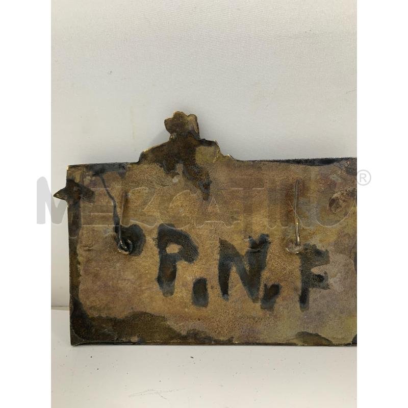 PLACCA BRONZO FASCIO MAGGIO 1936 | Mercatino dell'Usato Roma re di roma 5
