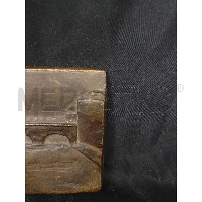 PLACCA BRONZO PONTE FABRICIO  | Mercatino dell'Usato Roma re di roma 3