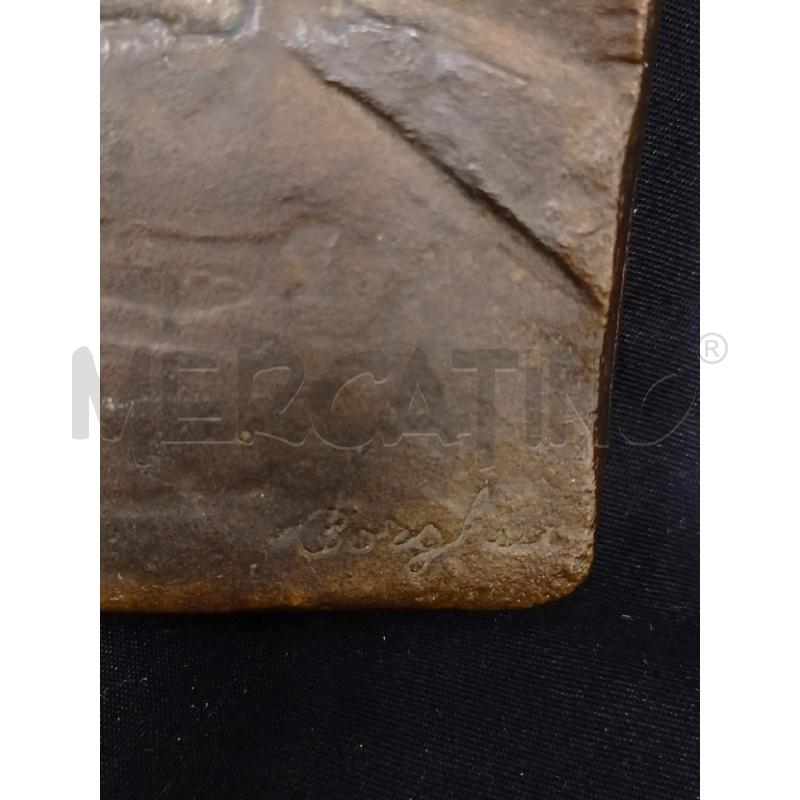 PLACCA BRONZO PONTE FABRICIO  | Mercatino dell'Usato Roma re di roma 4