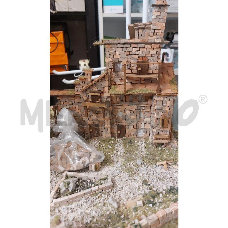 PLASTICO VILLAGGIO IN MATTONCINI GRANDE | Mercatino dell'Usato Roma re di roma 3