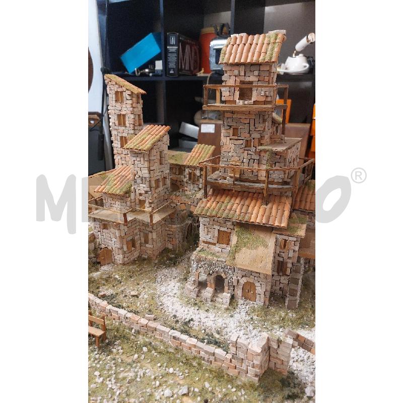 PLASTICO VILLAGGIO IN MATTONCINI GRANDE | Mercatino dell'Usato Roma re di roma 4