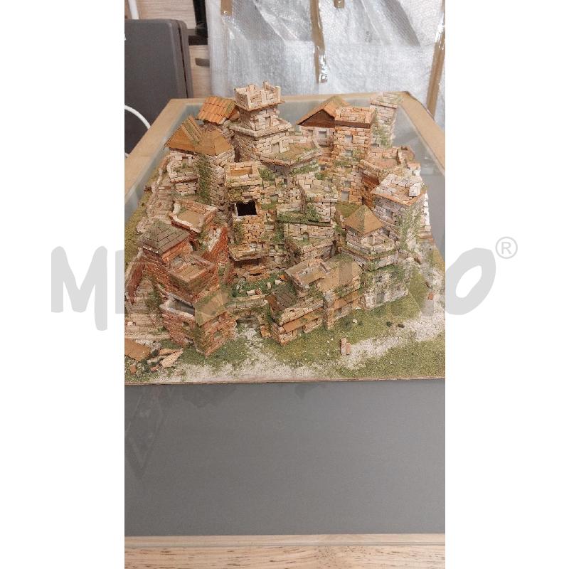 PLASTICO VILLAGGIO IN MATTONCINI MEDIO  | Mercatino dell'Usato Roma re di roma 2