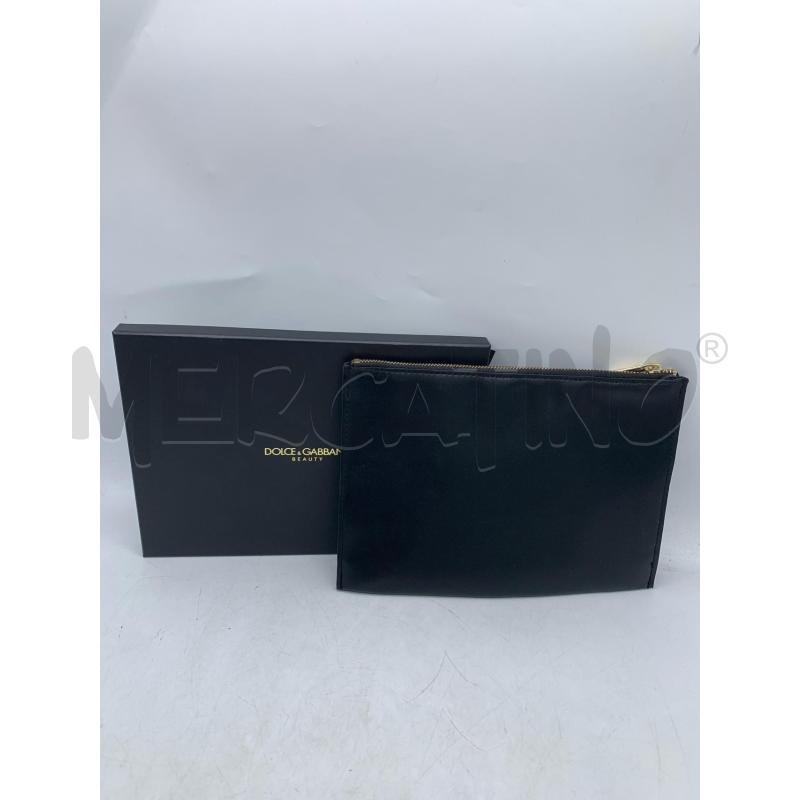 POCHETTE DOLCE GABBANA  NERO BEAUTY | Mercatino dell'Usato Roma re di roma 2