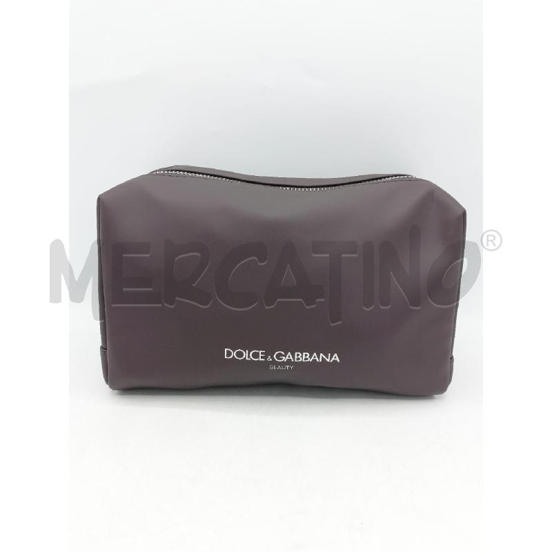 POCHETTE DOLCE & GABBANA BEAUTY MARRONE | Mercatino dell'Usato Roma re di roma 1