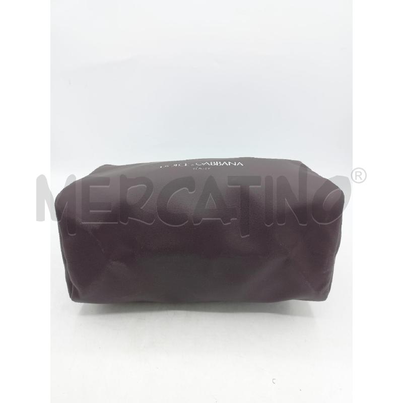 POCHETTE DOLCE & GABBANA BEAUTY MARRONE | Mercatino dell'Usato Roma re di roma 3