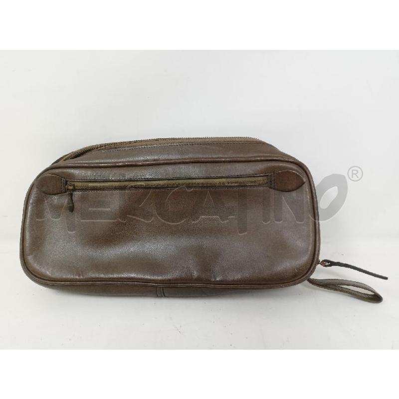 POCHETTE DUNHILL PELLE MARR | Mercatino dell'Usato Roma re di roma 1