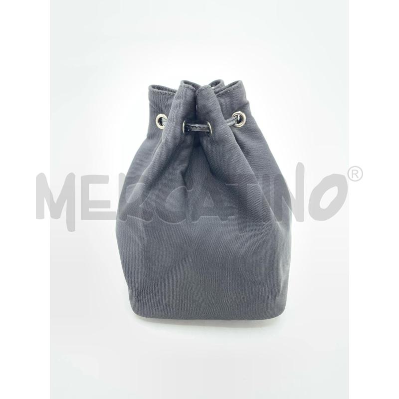 POCHETTE GUCCI POUCH CANVAS NERA | Mercatino dell'Usato Roma re di roma 1