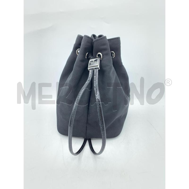 POCHETTE GUCCI POUCH CANVAS NERA | Mercatino dell'Usato Roma re di roma 2