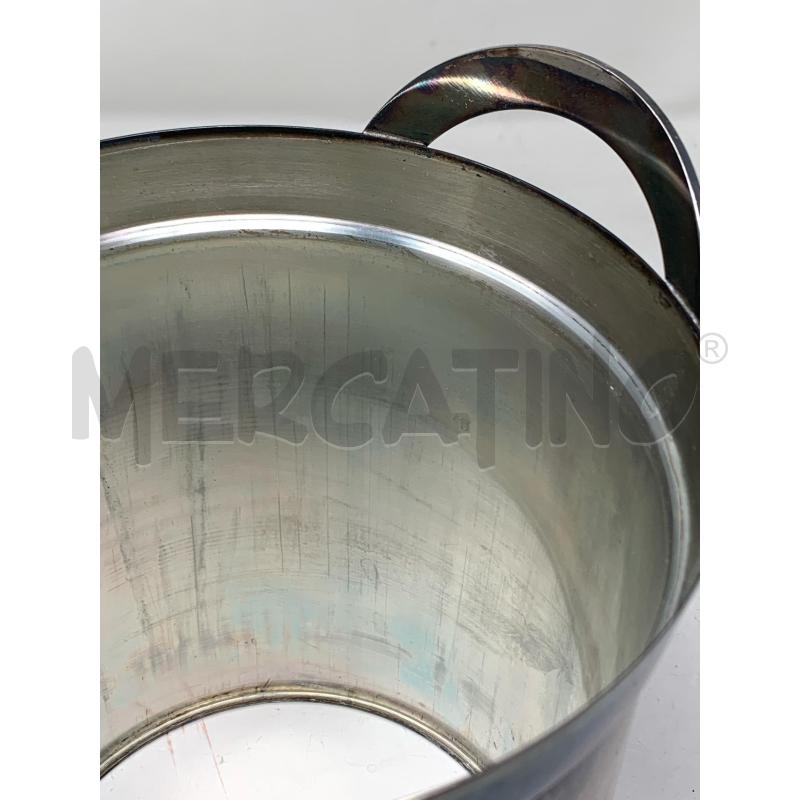 PORTA BOTTIGLIA SILVER PLATED DUE MANICI  | Mercatino dell'Usato Roma re di roma 5