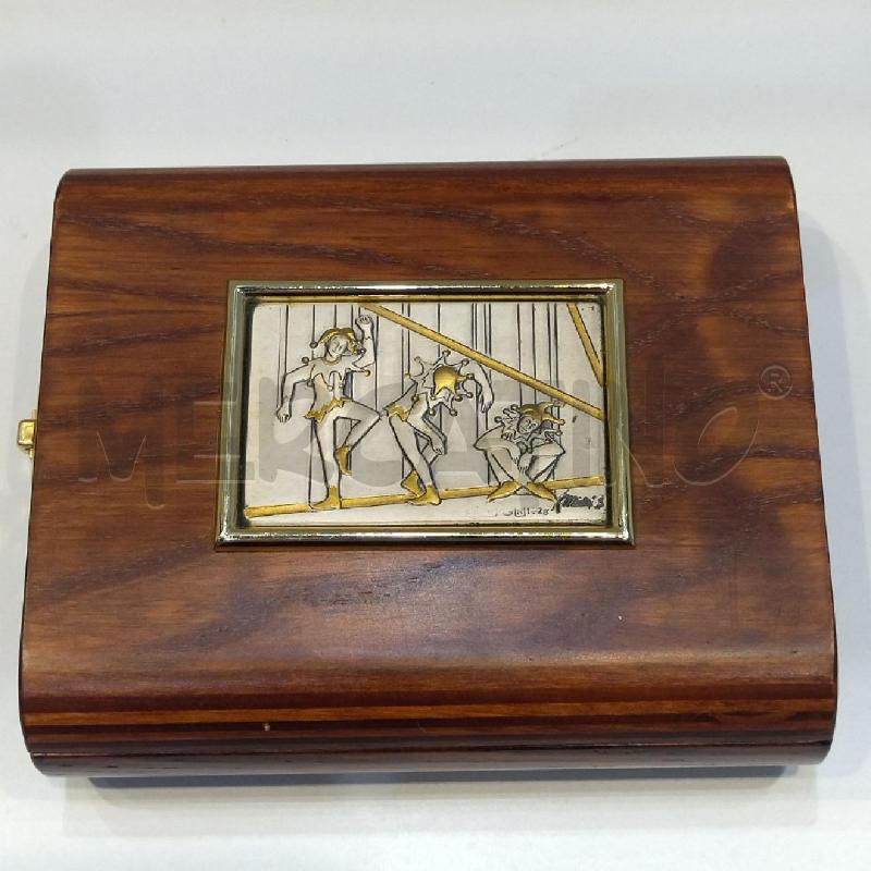 PORTA CARTE IN LEGNO MIDA CON CARTE  | Mercatino dell'Usato Roma re di roma 2