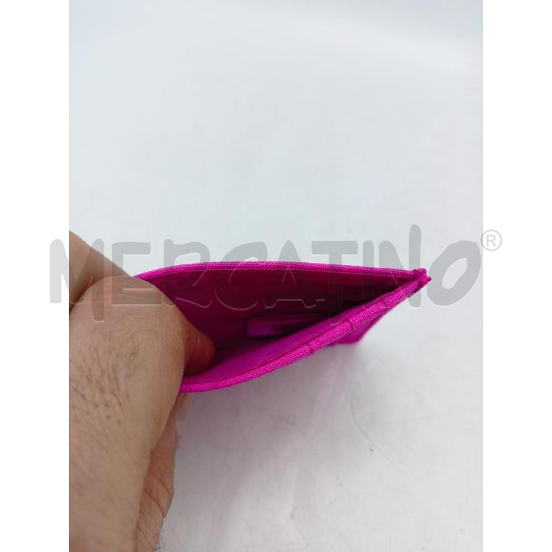 PORTA CARTE VALENTINO BEAUTY  FUCSIA  | Mercatino dell'Usato Roma re di roma 3