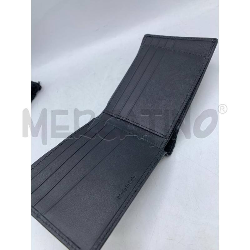 PORTA FOGLIO BMV PELLE NERO  | Mercatino dell'Usato Roma re di roma 5