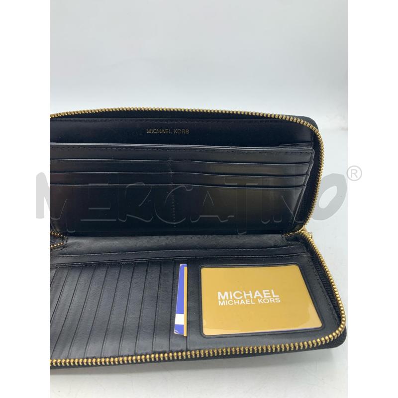 PORTA FOGLIO MICHEAL KORS NERO | Mercatino dell'Usato Roma re di roma 3