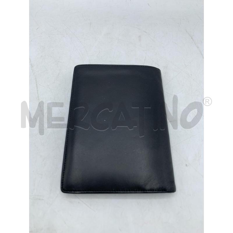 PORTA FOGLIO MONTBLANC NERO LEATH | Mercatino dell'Usato Roma re di roma 3