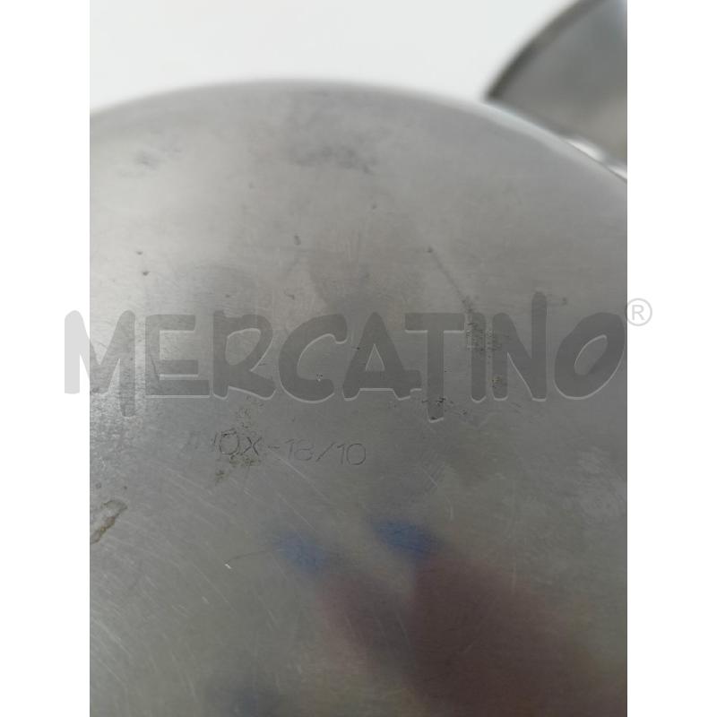 PORTA GHIACCIO FORMA MELA INOX 20X22 | Mercatino dell'Usato Roma re di roma 3