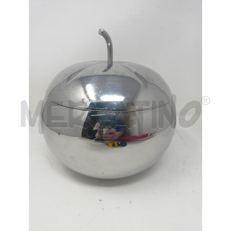 PORTA GHIACCIO INOX FORMA MELA 20X22 | Mercatino dell'Usato Roma re di roma 1