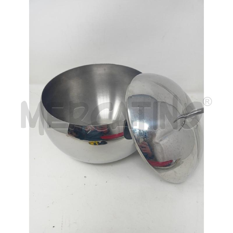 PORTA GHIACCIO INOX FORMA MELA 20X22 | Mercatino dell'Usato Roma re di roma 3