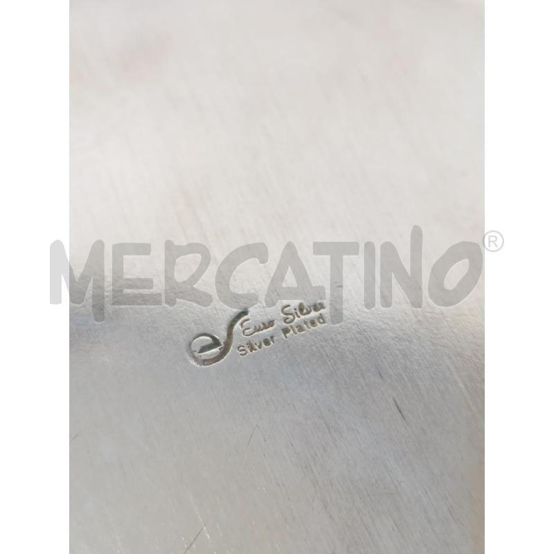 PORTA GHIACCIO SET SILVER PLATED CILINRO BIANZATO MANICI RIGHE | Mercatino dell'Usato Roma re di roma 2