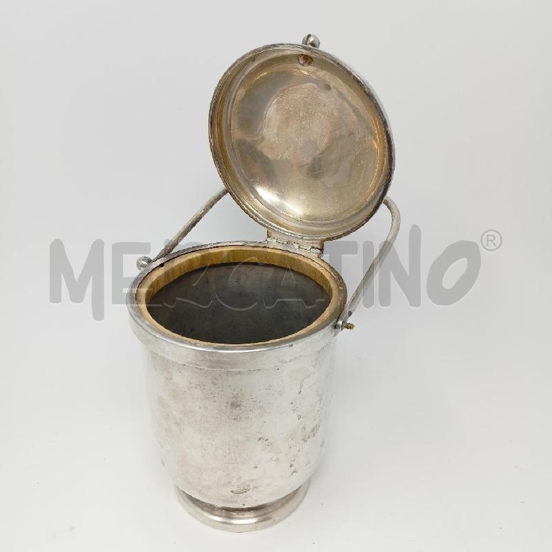 PORTA GHIACCIO SILVER PLATED MACABO MANICO  | Mercatino dell'Usato Roma re di roma 2