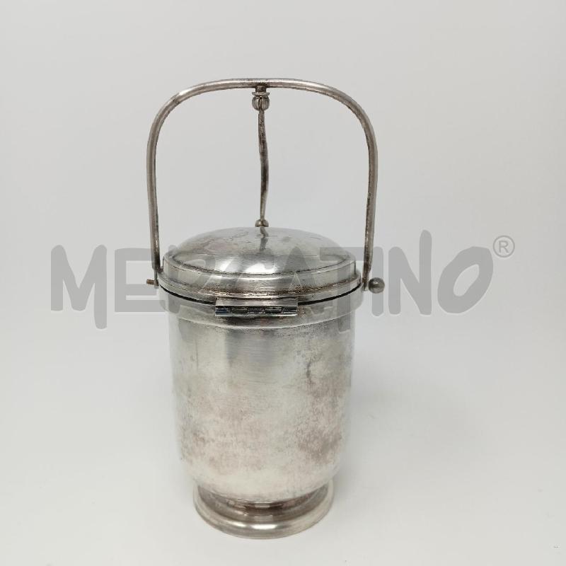 PORTA GHIACCIO SILVER PLATED MACABO MANICO  | Mercatino dell'Usato Roma re di roma 3