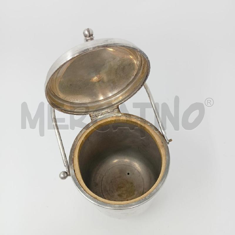 PORTA GHIACCIO SILVER PLATED MACABO MANICO  | Mercatino dell'Usato Roma re di roma 5