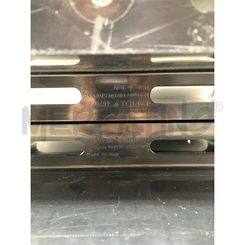 PORTA RIVISTE KARTELL NERO | Mercatino dell'Usato Roma re di roma 5