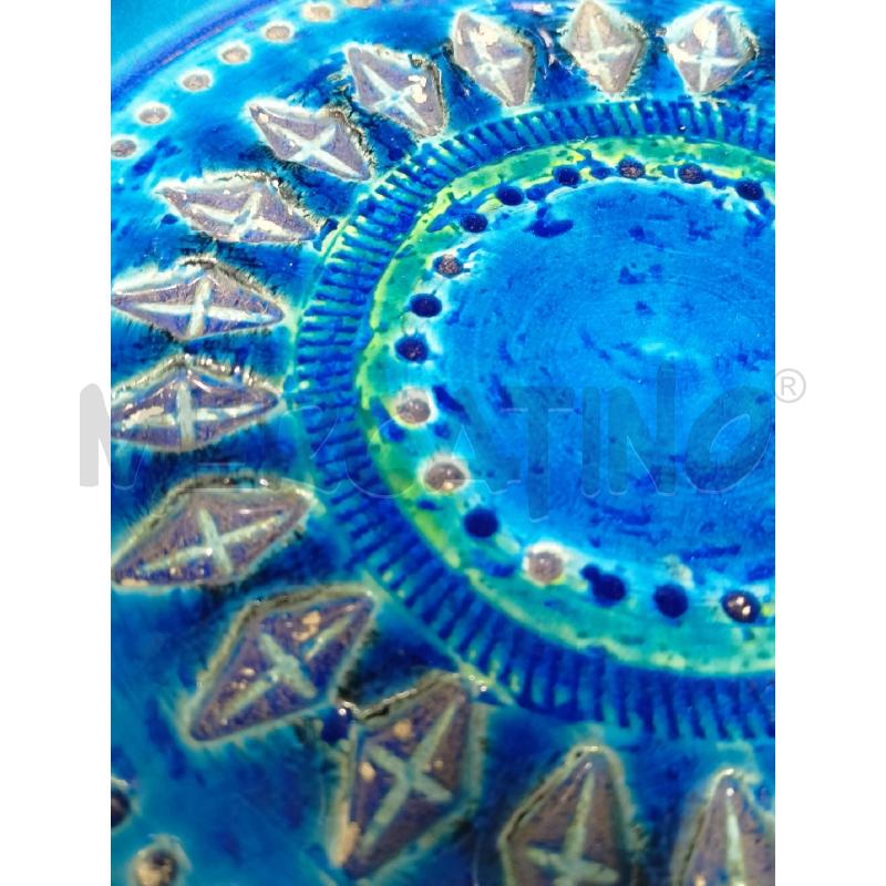 POSA CENERE BITOSSI FLAVIA BLU DECORO GEOMETRICO | Mercatino dell'Usato Roma re di roma 3