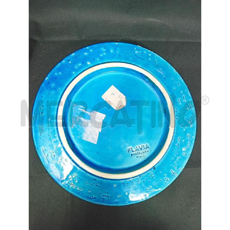 POSA CENERE BITOSSI FLAVIA BLU DECORO GEOMETRICO | Mercatino dell'Usato Roma re di roma 4
