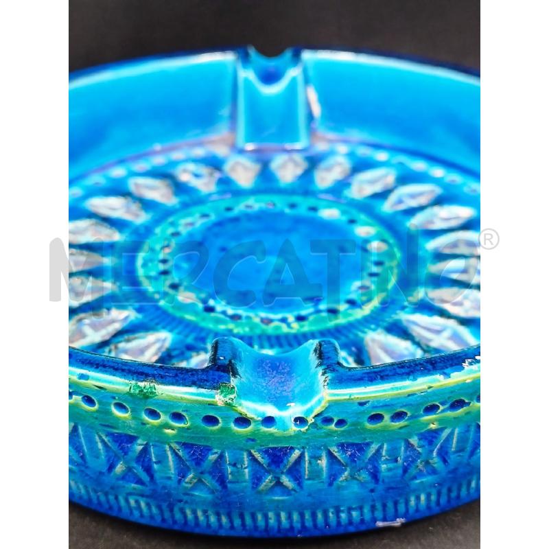 POSA CENERE BITOSSI FLAVIA BLU DECORO GEOMETRICO | Mercatino dell'Usato Roma re di roma 5