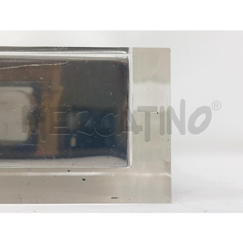 POSA CENERE QUADRATO GUZZINI PLEXI ACCIAIO | Mercatino dell'Usato Roma re di roma 4