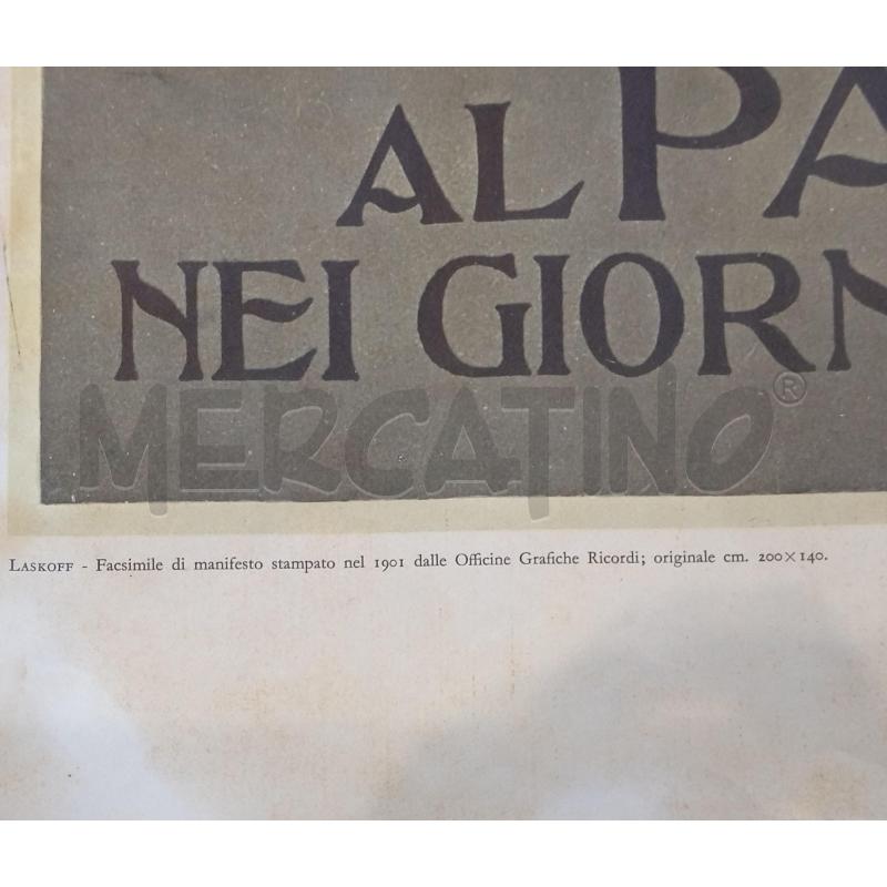 POSTER ESPOSIZIONE INTERNAZIONALE CANINA STAMPA 1901 | Mercatino dell'Usato Roma re di roma 3