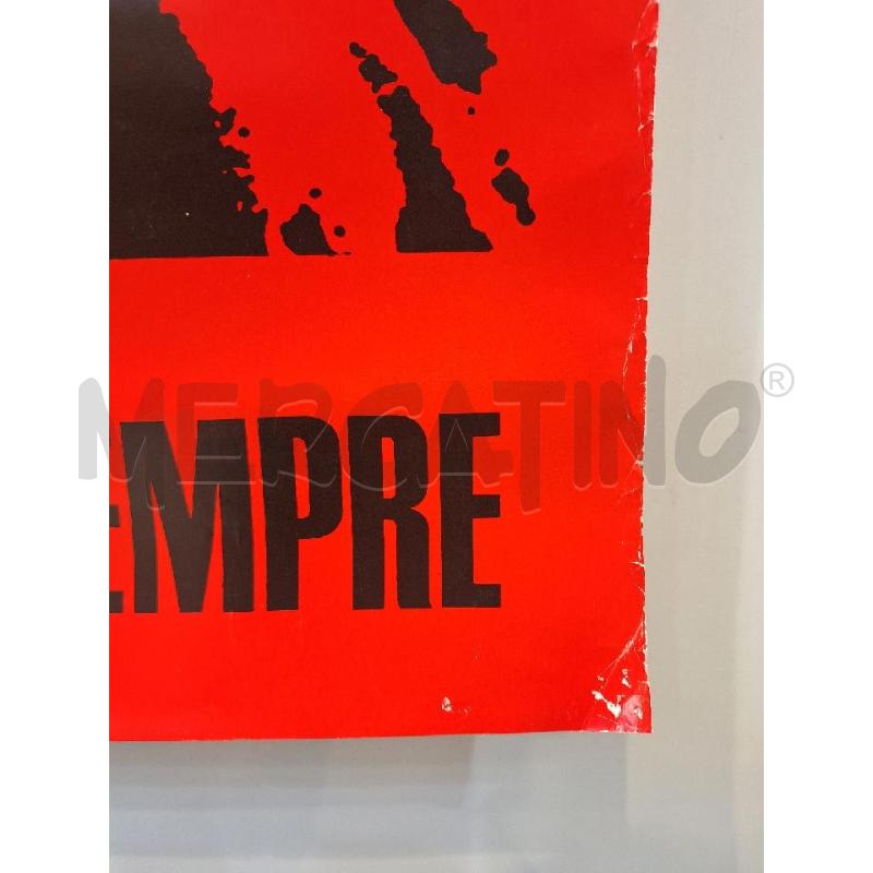 POSTER VINTAGE CHE GUEVARA HASTA LA VICTORIA SIEMPRE 85X60 | Mercatino dell'Usato Roma re di roma 2