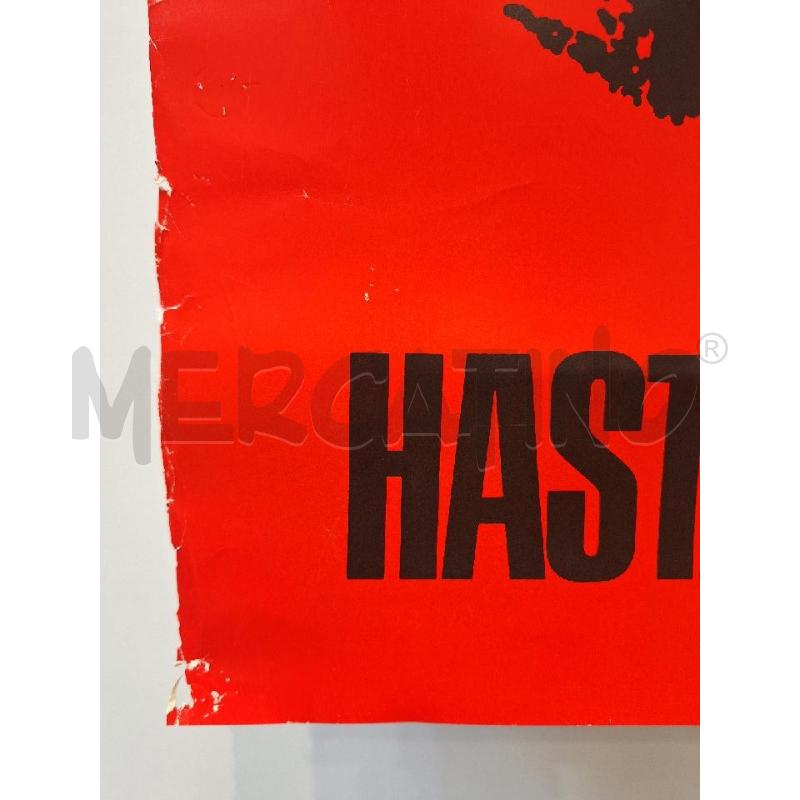 POSTER VINTAGE CHE GUEVARA HASTA LA VICTORIA SIEMPRE 85X60 | Mercatino dell'Usato Roma re di roma 3