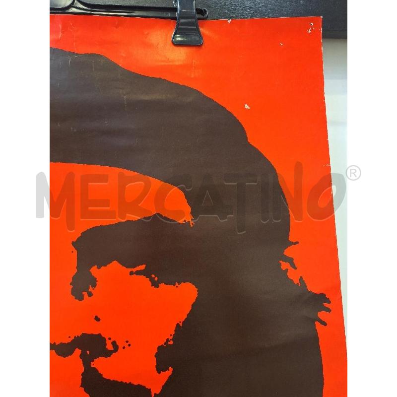 POSTER VINTAGE CHE GUEVARA HASTA LA VICTORIA SIEMPRE 85X60 | Mercatino dell'Usato Roma re di roma 5