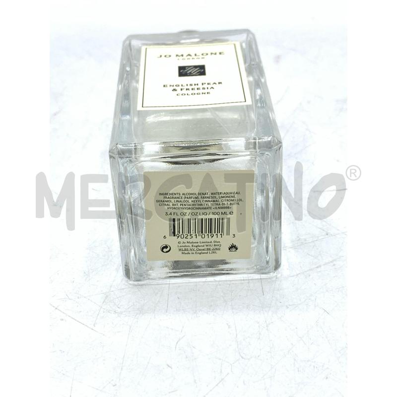 PROFUMO JO MALONE ENGLISH PEAR FRESIA 100ML | Mercatino dell'Usato Roma re di roma 3