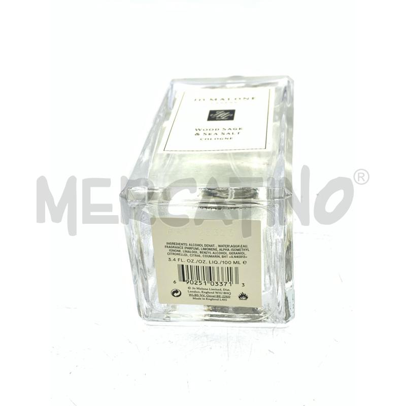 PROFUMO JO MALONE WOOD SAGE SEA SALT 100ML | Mercatino dell'Usato Roma re di roma 3