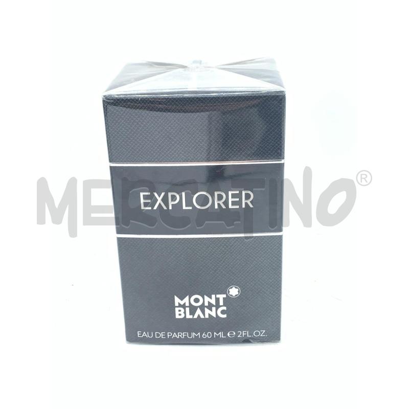 PROFUMO MONTBLANC EXPLORER 60ML | Mercatino dell'Usato Roma re di roma 1