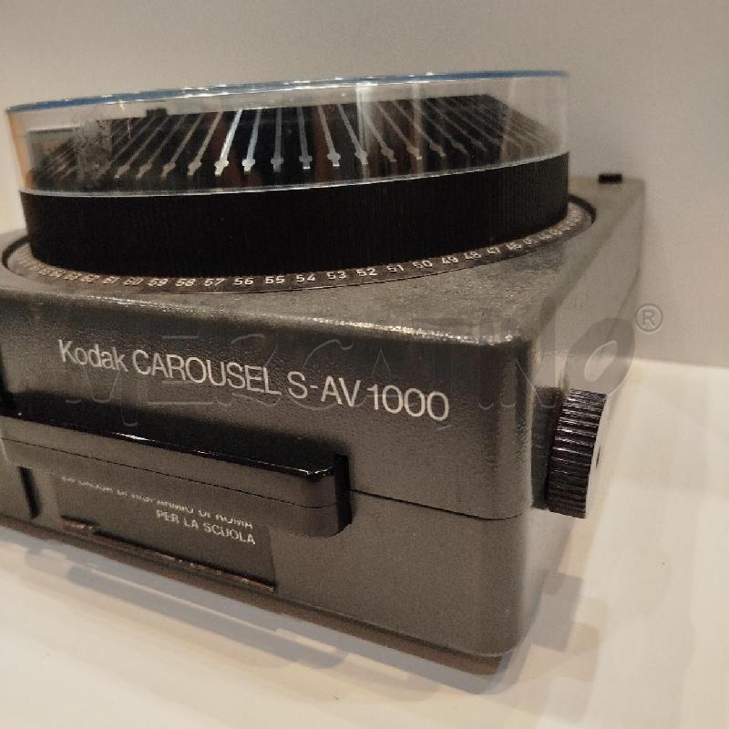 PROIETTORE DIAPOSITIVE KODAK CAROUSEL S-AV 1000 | Mercatino dell'Usato Roma re di roma 2