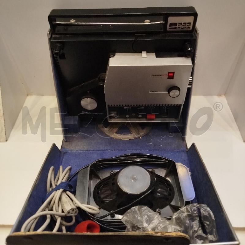 PROIETTORE SUPER 8 MM SILMA SOUND 222 CON VALIGETTA | Mercatino dell'Usato Roma re di roma 1