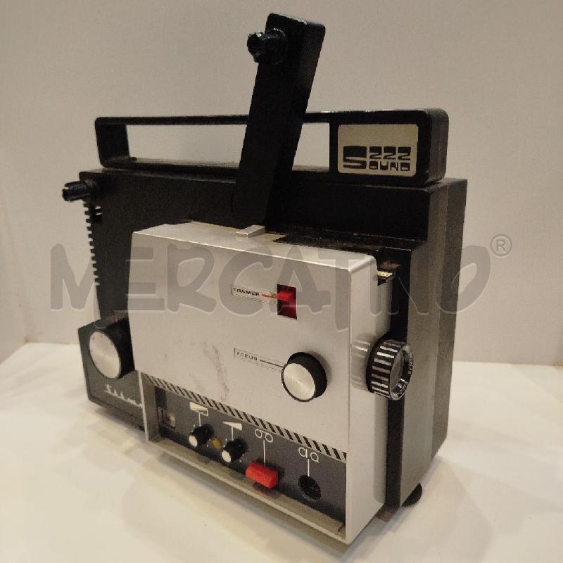 PROIETTORE SUPER 8 MM SILMA SOUND 222 CON VALIGETTA | Mercatino dell'Usato Roma re di roma 3
