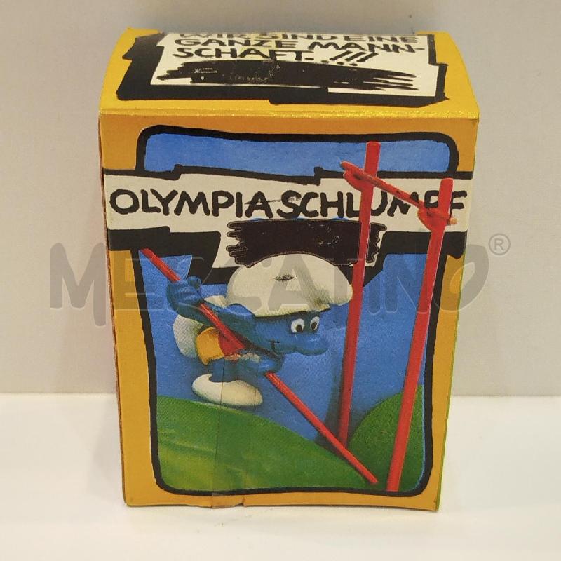 PUFFO ATLETA OLIMPICO COD.40506 SCHLEICH PEYO 1979 | Mercatino dell'Usato Roma re di roma 2